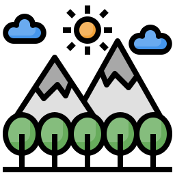 montaña icono