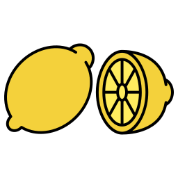 rodaja de limon icono