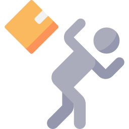 Falling objects icon