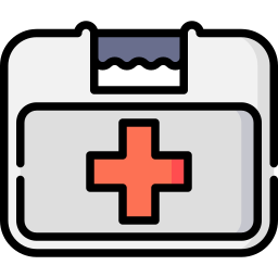 kit de primeros auxilios icono