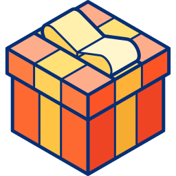 Gift box icon