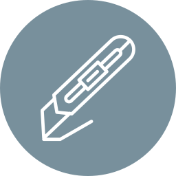 Paper cutter icon