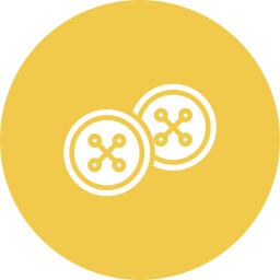 衣類のボタン icon