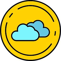 Cloud computing icon