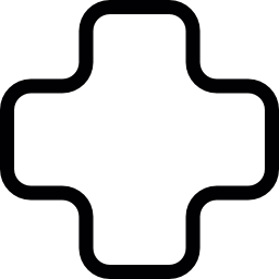 cruz de mando icono