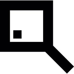 Pixel Magnifying Glass icon