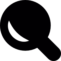 Magnifying lens icon