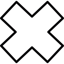 Denial Cross icon