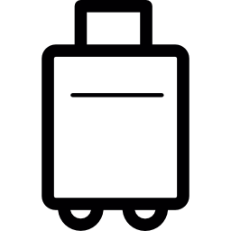 Suitcase wheels icon