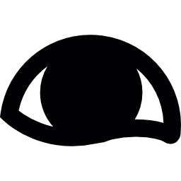 ojo asiático icono