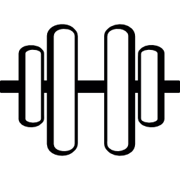 4 weights on bar icon