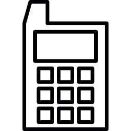 Simple calculator icon