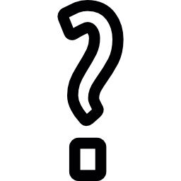 signo de interrogación icono