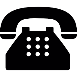 Старый типичный телефон иконка