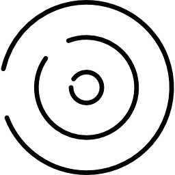 drie cirkels icoon