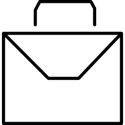 Mail with handle icon