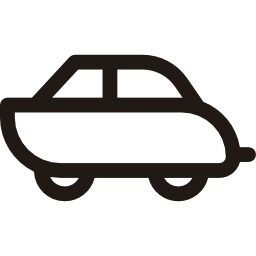Amphibian car icon