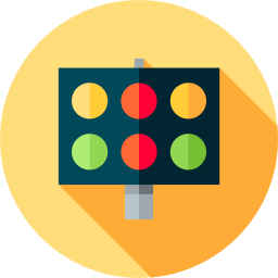 Traffic light icon