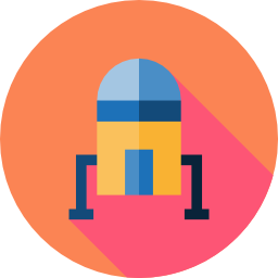 Space capsule icon