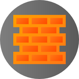 Brick wall icon