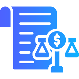 Balance sheet icon