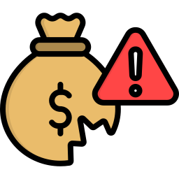 Insolvent icon