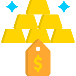 precio de oro icono