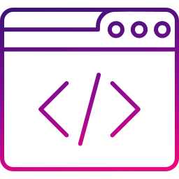 programación web icono