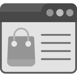 compras web icono