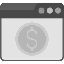 Online payment icon