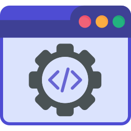 código web icono