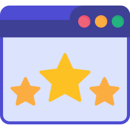 Web rating icon