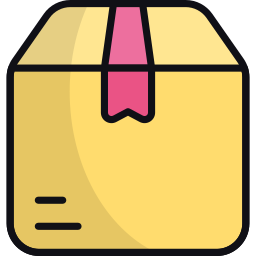 Delivery box icon