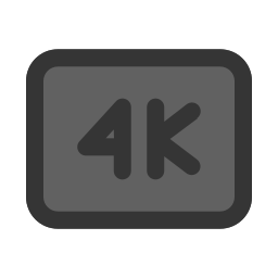 film 4k ikona