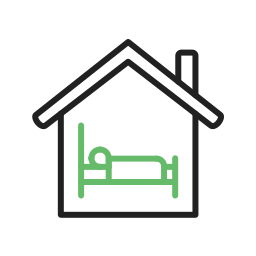 Shelter house icon