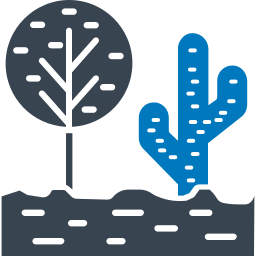 Shrub tree icon