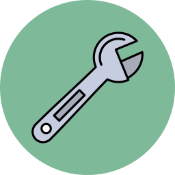 Разводной ключ иконка