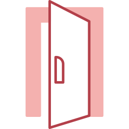 puerta icono