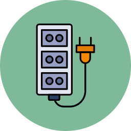 Extension cord icon