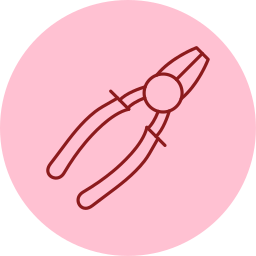 Wire cutters icon