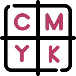 cmyk icona