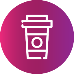 Paper cup icon