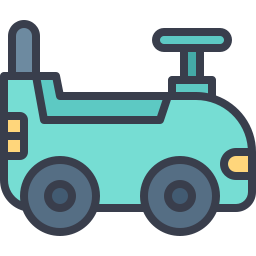 Car toy icon