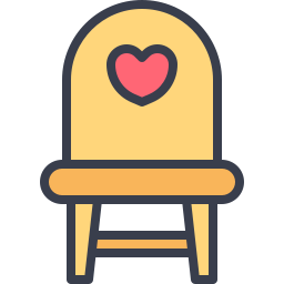 baby stoel icoon