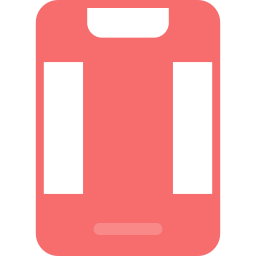 carcasa de telefono icono