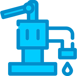 Hand pump icon