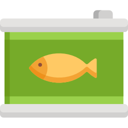 Fish food icon