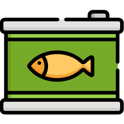 Fish food icon