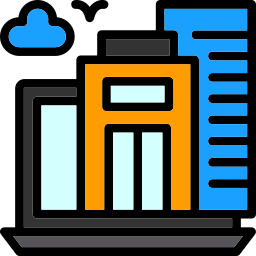 Virtual office icon