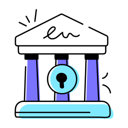 Bank security icon